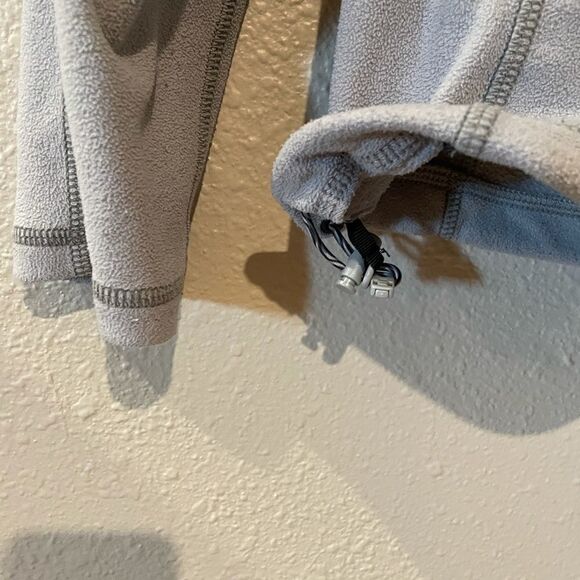 Mountain hardwear full zip grey fleece sweater jacket - Picture 5 of 7